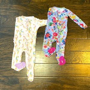 Posh peanut footed pajamas 18-24 month